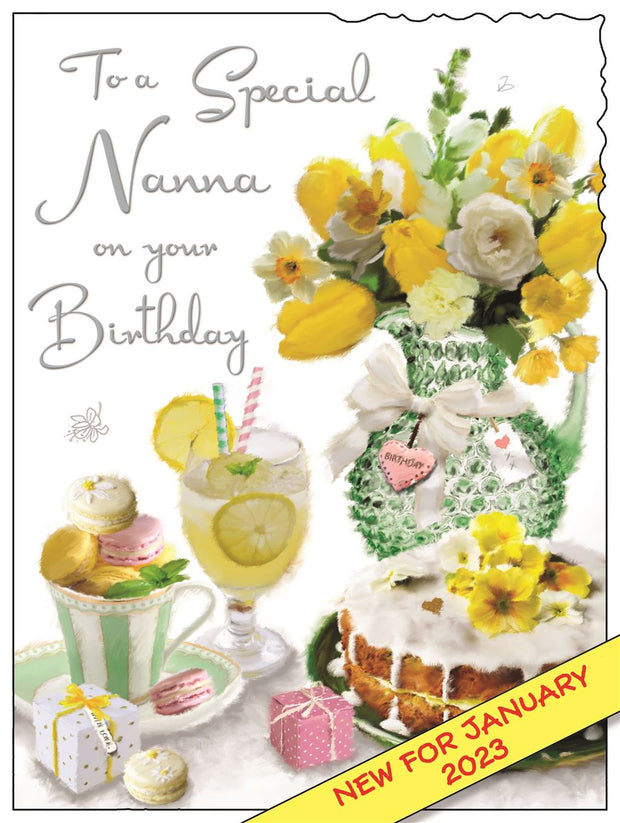 Jonny Javelin Nanna Birthday Card*