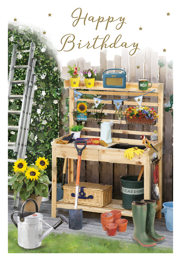 ICG Gardening Birthday Card*