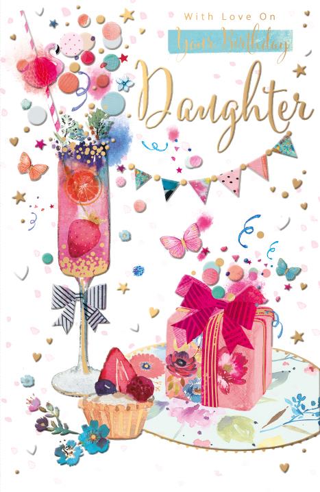 Words N Wishes Daughter Birthday Card*