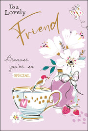 Jonny Javelin Friend Birthday Card *