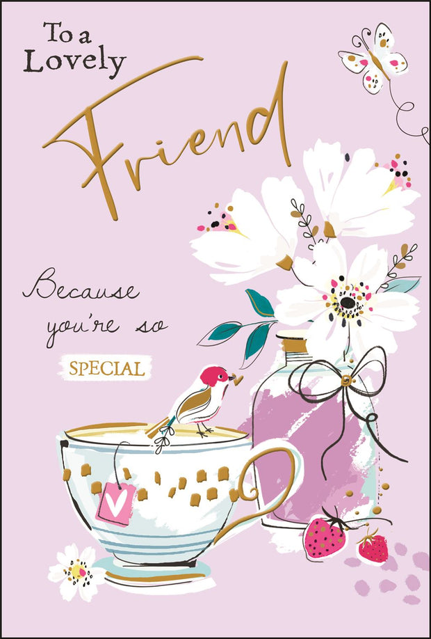 Jonny Javelin Friend Birthday Card *