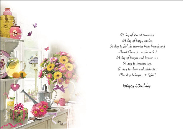 Jonny Javelin Sister-in-Law Birthday Card*