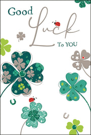 Jonny Javelin Good Luck Card*