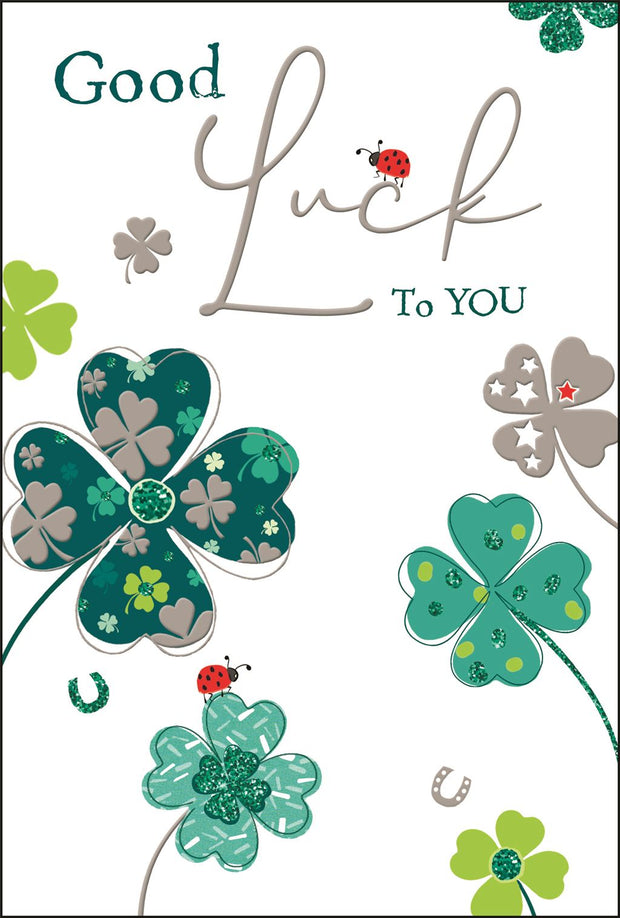 Jonny Javelin Good Luck Card*