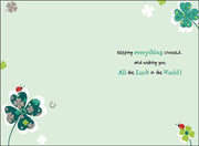 Jonny Javelin Good Luck Card*