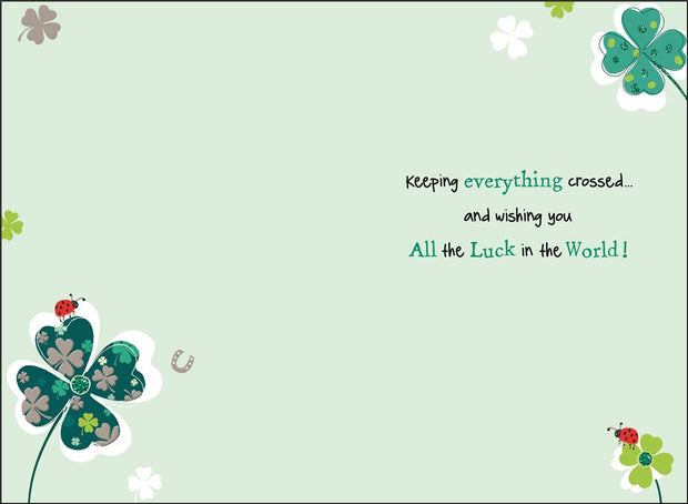 Jonny Javelin Good Luck Card*