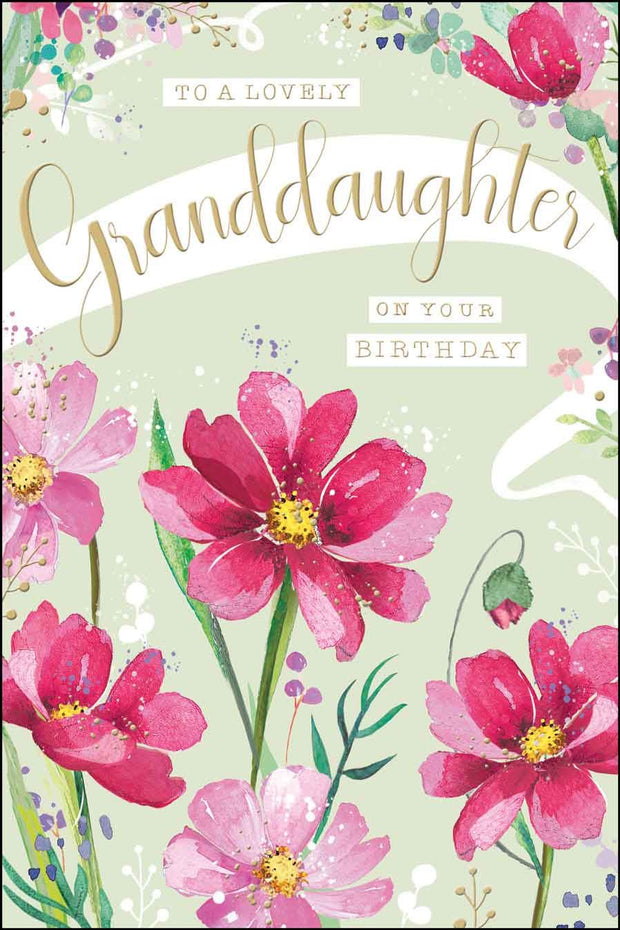 Jonny Javelin Granddaughter Birthday Card*