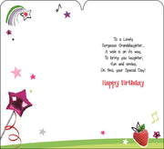 Jonny Javelin Granddaughter Birthday Card*