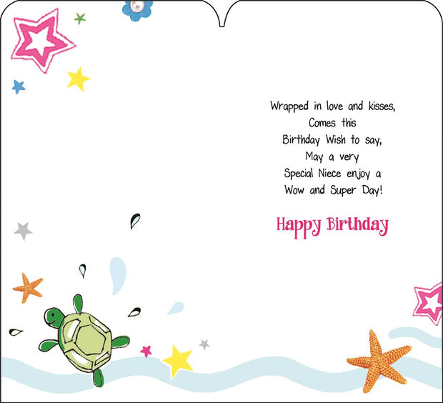 Jonny Javelin Niece Birthday Card*