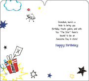 Jonny Javelin Grandson Scooter Birthday Card*