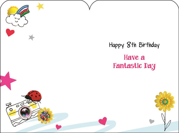 Jonny Javelin 8th Birthday Card*
