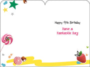Jonny Javelin 9th Birthday Card*