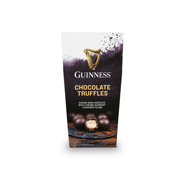 Guinness dark chocolate twist wrapped truffles in carton 135g