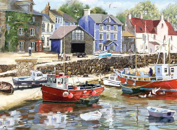 Noel Tatt Peaceful Harbour Birthday Card