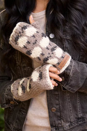 Pachamama Sheep (Merino) Handwarmers Mushroom