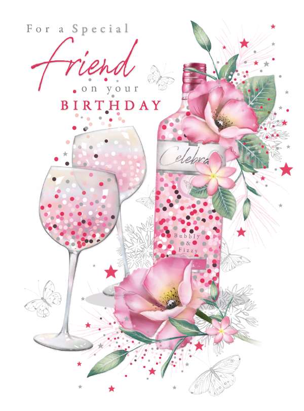 Noel Tatt Special Friend Birthday Card**