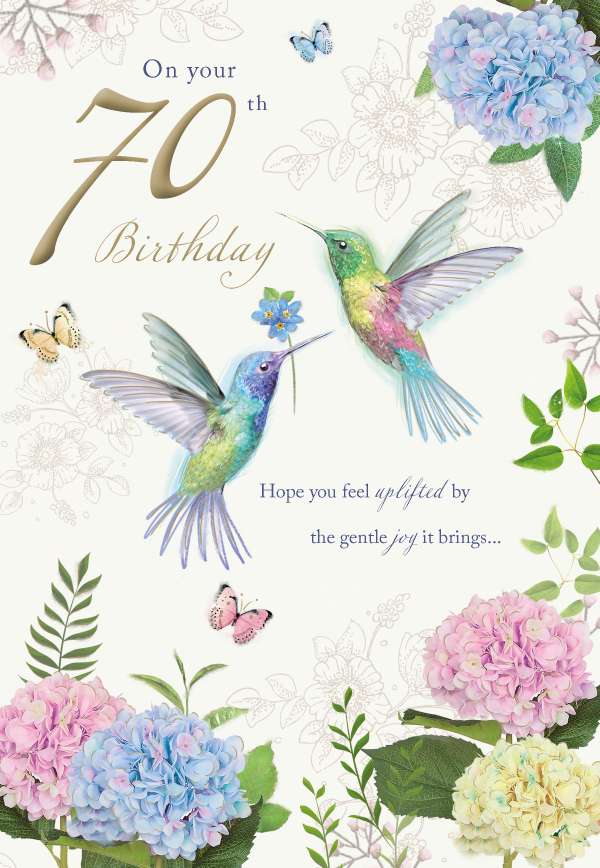 Noel Tatt 70th Birthday Card