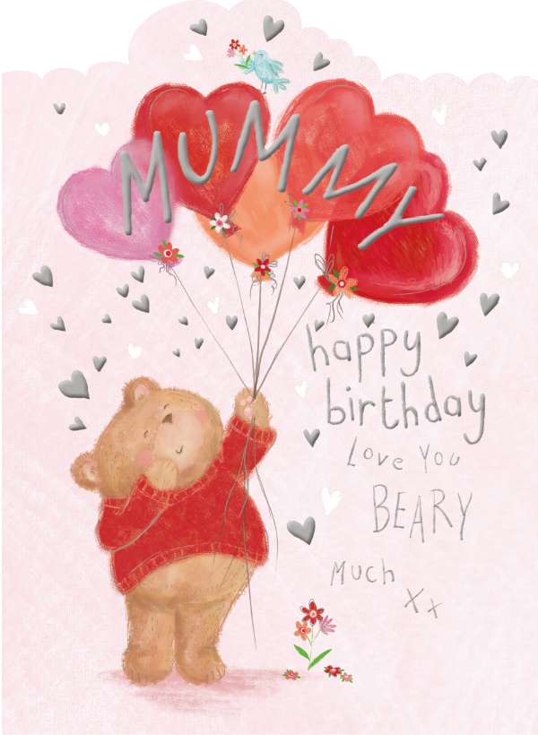 Noel Tatt Mummy Birthday Card*