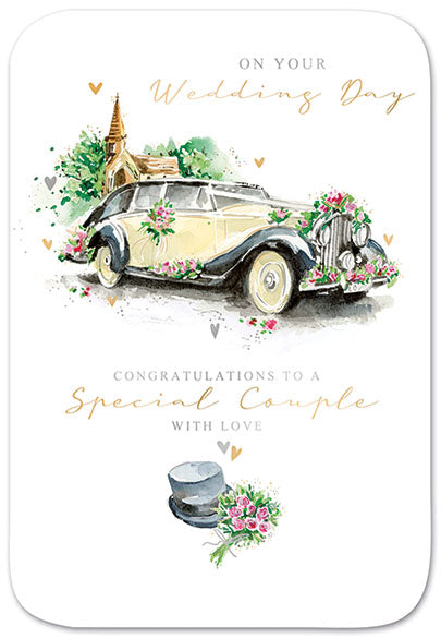 Noel Tatt Wedding Card