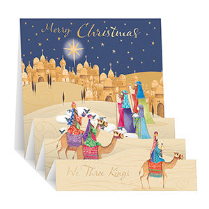 Noel Tatt Three Kings 3D Christmas Card