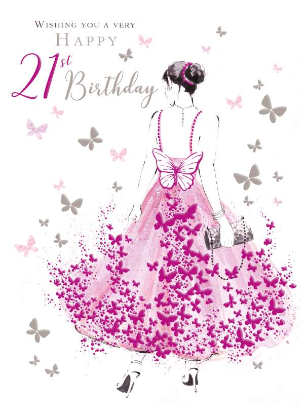 Noel Tatt 21st Birthday Card *