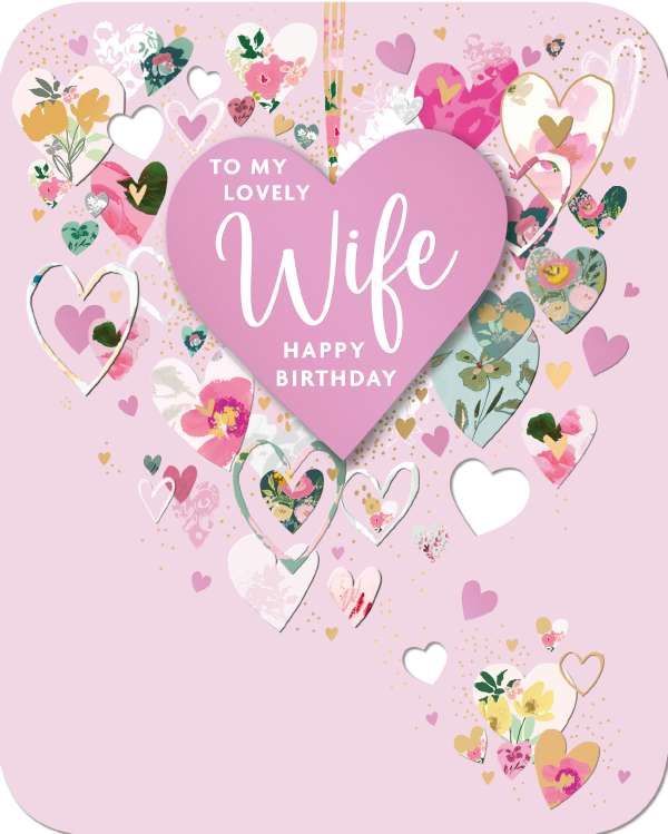 Noel Tatt Wife Birthday Card*
