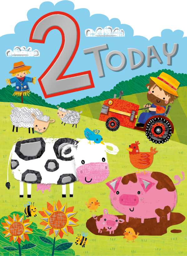 Noel Tatt 2nd Birthday Card*