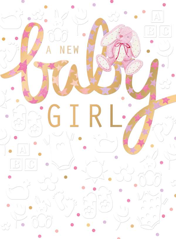 Noel Tatt Baby Girl Card