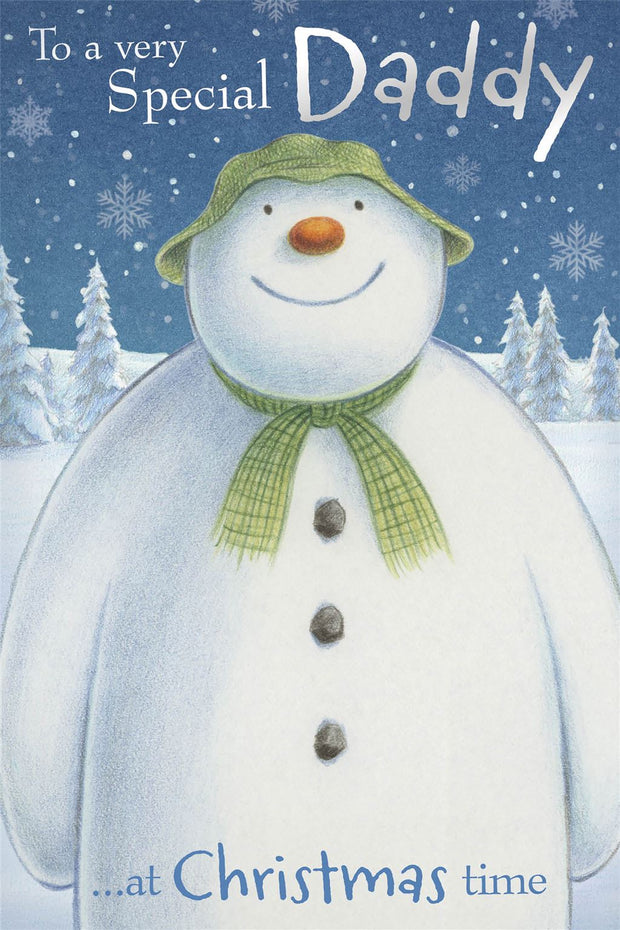 The Snowman Daddy Christmas Card