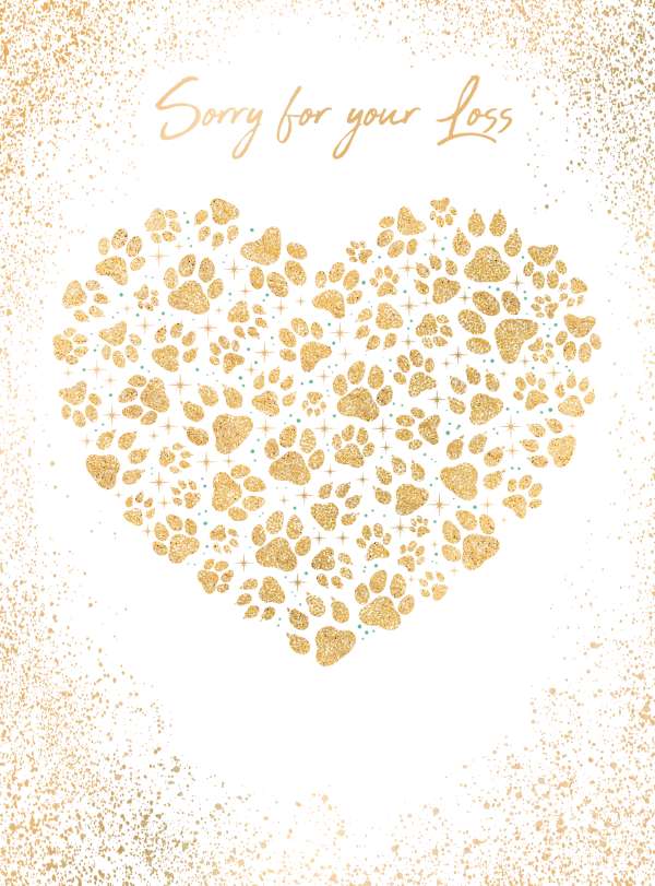 Noel Tatt Loss of Pet Sympathy Card*
