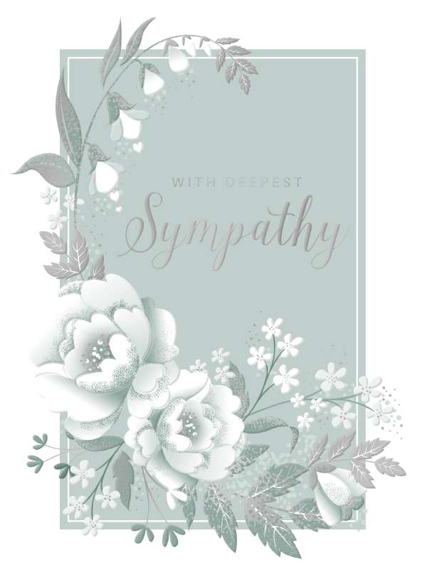 Noel Tatt Sympathy Card*