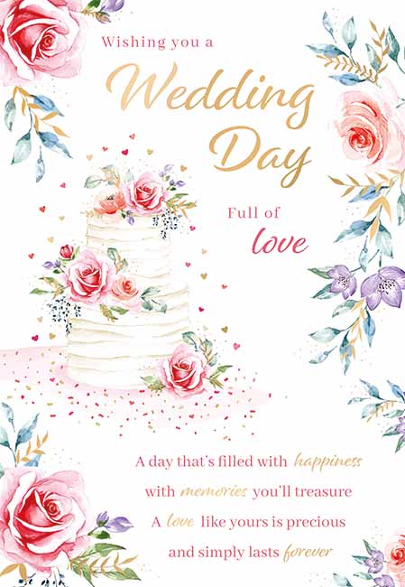 Noel Tatt Wedding Card*