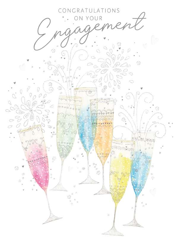 Noel Tatt Engagement Card*