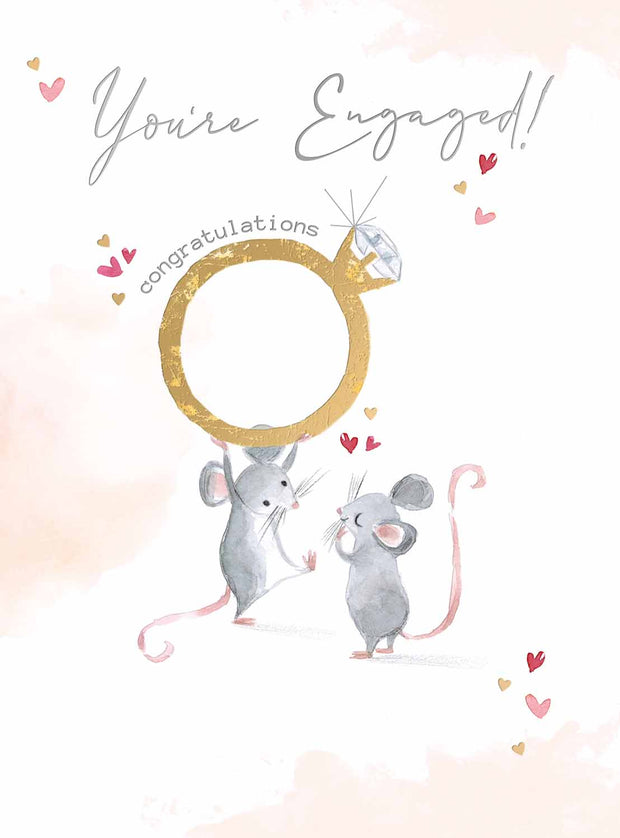 Noel Tatt Engagement Card*