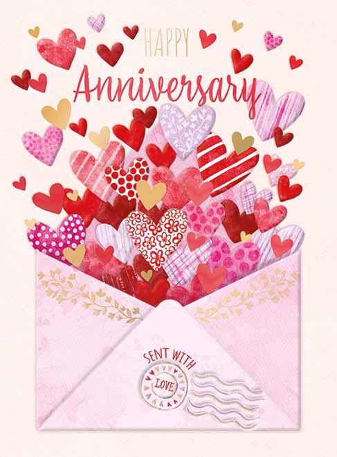 Noel Tatt On Your Anniversary Card*