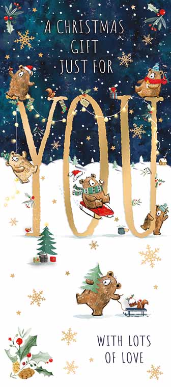 Noel Tatt Money Wallet Christmas Card
