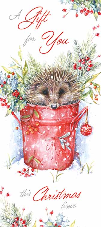 Noel Tatt Money Wallet Christmas Card