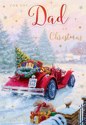 Noel Tatt Dad Christmas Card**