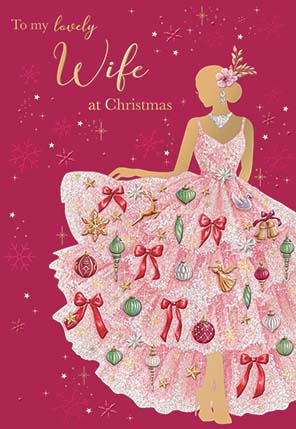 Noel Tatt Wife Christmas Card**
