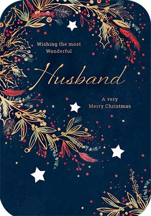 Noel Tatt Husband Christmas Card**