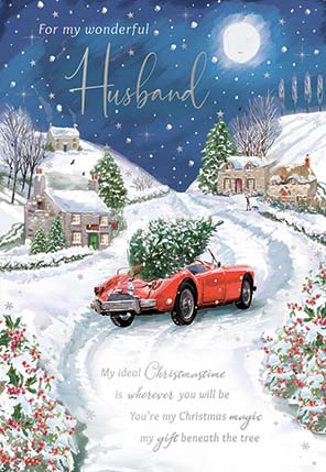 Noel Tatt Husband Christmas Card**