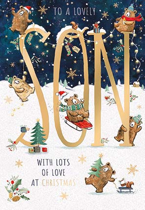 Noel Tatt Son Christmas Card**