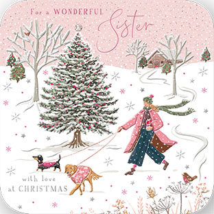 Noel Tatt Sister Christmas Card**