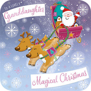Noel Tatt Granddaughter Christmas Card**
