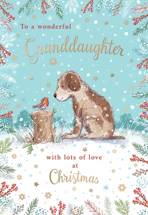 Noel Tatt Granddaughter Christmas Card**