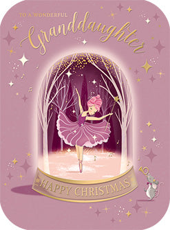 Noel Tatt Granddaughter Christmas Card**