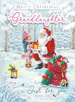 Noel Tatt Granddaughter Christmas Card**