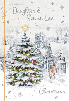 Noel Tatt Daughter & Son in Law Christmas Card**