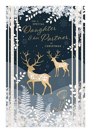 Noel Tatt Daughter & Partner Christmas Card**