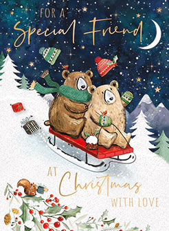 Noel Tatt Friend Christmas Card**